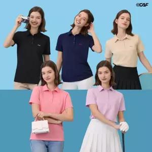 [MD강력추천] 르까프 25SS 파격초특가! 냉감 반팔 카라 티셔츠 5종, 여성