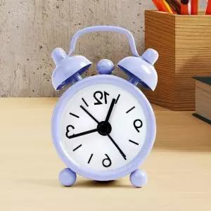 탁상용 시계 퍼플 탁자 꾸미기 소품 거실 (WFHS4R8)