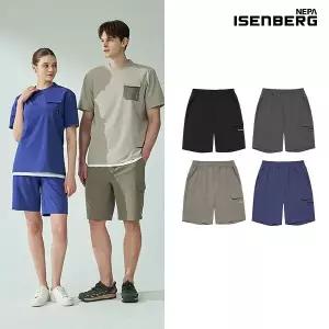 [네파이젠벅] 25SS 여름 우븐반바지 유니 4컬러 택1