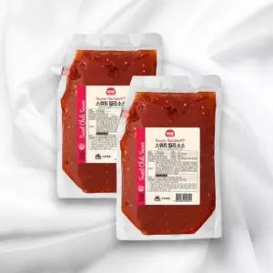 해표 사조 스위트 칠리소스 2kg 2개