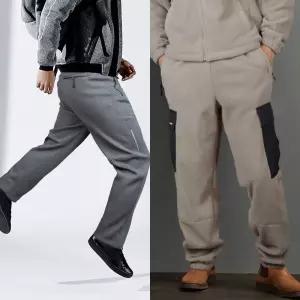 기모트레이닝바지 남자츄리닝 패딩운동복 겨울 체육복