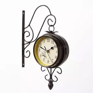 고품질 입체 벽시계 카페 앤틱 양면 벽걸이 (WFHN9XX)