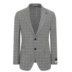 [롯데백화점]본 본 S/S 이태리 글렌체크 카미치아 캐주얼 스트레치 캐주얼자켓 BN3MEA267GY