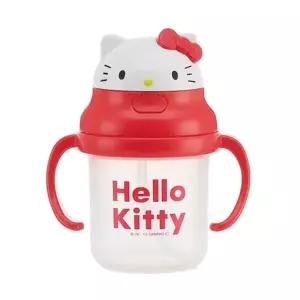 헬로키티 얼굴 스트로우 양손머그컵 WFHX3BT
