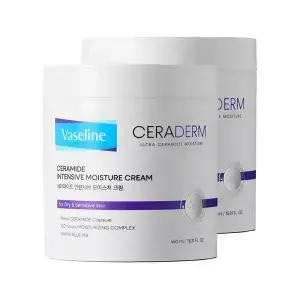 바세린 세라덤 바디크림 450ml, 2개
