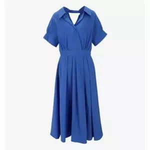 [숲]SOUP 넥 라인 포인트 롱 원피스()_K SB5OP32