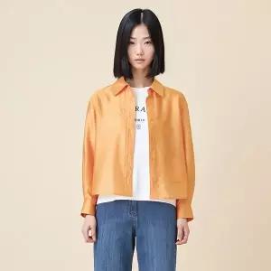 [케네스레이디](대전신세계)[BYLYNN] 마를론 자수 포켓 셔츠 EWSTOC0300