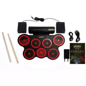 [아트박스]/천유 삼익 롤 전자드럼 패드 SERD-1 Plus (레드)