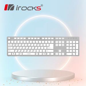 [국내정품] 아이락스 IRK01W X-Slim 펜타그래프 키보드 실버