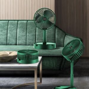 3단접이식스탠드선풍기 탁상용무선 미니선풍기