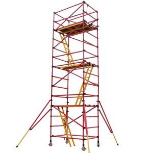 조립식 말비계 시스템 발판 사다리 부품 타워 알루미늄 64미터 워킹타워