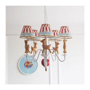 목마등 아이방 램프 침실 샹들리에 프린세스룸 아메리칸 조명 소프트 모델하우스