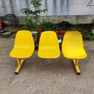 정류장 버스정류장의자 플라스틱 로비 버스 벤치의자 주황 야외용벤치 제작 의자 벤치 야외용