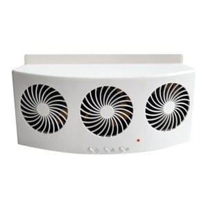 차량용 윈도 USB 서큘레이터 라디에이터 60CM 리버스 환기 신형 쿨링 40 블랙