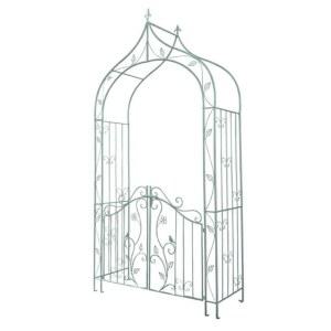 아치형 대문 정원 울타리 장미 그린 화단 210CM 앤티크 114X폭 창턱 넝쿨