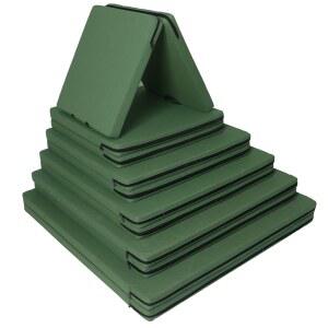 찜질방 매트 요가 휴대용 방수 1인용 2단 토퍼 찜질방매트 사우나 바닥 180X60X5CM