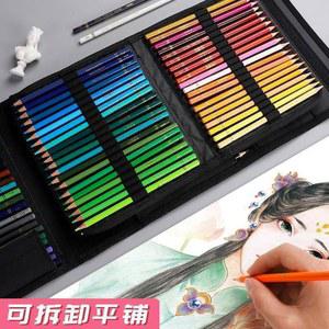 색연필 초등 WOH 24 36 48색 펜케이스 150홀 흰색 120색 72색 수납 핑크