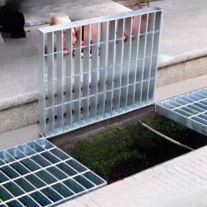 배수트렌치 스텐 커버 배수로 야외 옥외 멜란지그레이 500 도랑 300 트렌치