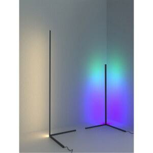 모서리 라인 램프 슬림 90C 일자등 카페 블랙 막대 90CM 장스탠드 천정 흑백 모던