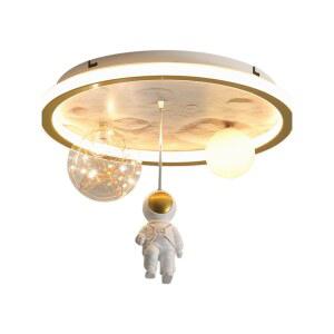 아이방 천장등 LED 파일럿문라이트 전등 트럼펫40CM 남자아이 삼색광 팬던트 조명등