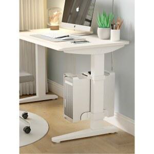 본체 책상 거치대 책상밑 50X80 무타공 수납 서랍 트레이