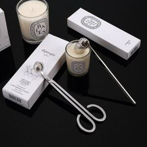 캔들 심지 가위 트리머 은색 3종 소이캔들용 향초 소품 스너퍼 세트 홈카페