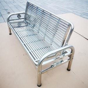 스테인레스 소파 접이식 발코니 다기능 직사각형 포장마차 스테인리 변신 의자 벤치 스텐 투명