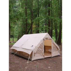 글램핑 몽골 캐노피 3X3 방지 게르 조립식 로고 텐트 옥스퍼드 그늘막 화이트블랙 단층