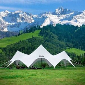 텐트 대공간 다인원 육각쉘터장박 육각자동텐트 물병자리 신상 방수 돔쉘터 미니 다크 낙타