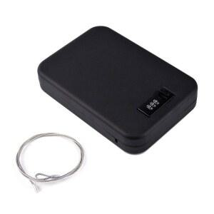 스틸 코드 차량용 서랍형 블랙 수납함 핸드폰 휴대용 액세서리 보관함 금고