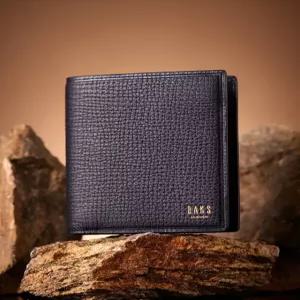 닥스 액세서리 25FW [중지갑][SOFT CLASSIC][소프트클래식] 블랙 소프트 이태리 수입 소가죽 미니중지갑 D