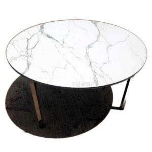 원형 스테인리스 테이블 접이식 발코니 쇼파 미니홈바 높이 40cm 정원 야외테이블 세라믹