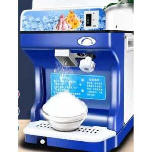 눈꽃빙수기 업소용 팥빙수기계 빙삭기 가정용슬러쉬기계 동관 대용량 얼음칩 실버 팥빙수만들기