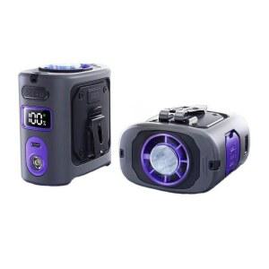 등산 선풍기 캠핑 쿨링팬 목걸이 1 1 클립형 얼음 무소음선풍기 캠프 입는 허리걸이