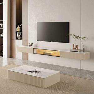 벽걸이 벽선반 티비장 공유기 셋톱박스 티비다이 장 1.6m TV장 (LED)