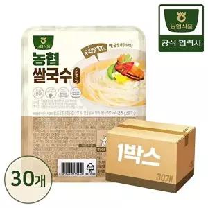 [농협식품]농협식품 쌀국수 시원멸치맛 92g (사각)x30개