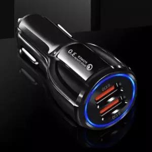 차량용 qc3.0 듀얼포트 고속충전 시거잭 자동차 차량용충전기 차량용고속충전기