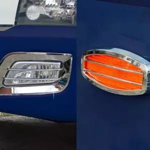 포터2 안개등 몰딩 포그 램프 몰딩 보호 커버 4p 12년 포터2안개등몰딩 포터2포그램프몰딩