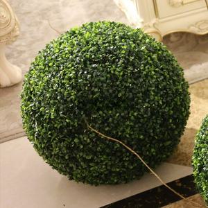 인조나무 둥근 회양목 직경 모형 녹색 원형