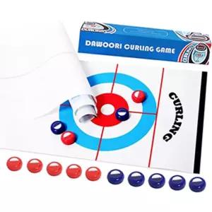 DWR 미니 컬링게임/기억력 가족게임 커플게임 보드게임 교육용 게임도구 성인게임 어린이