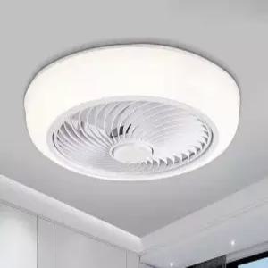 리모컨 거실 날개없는실링팬 72W 50cm 무풍 안방