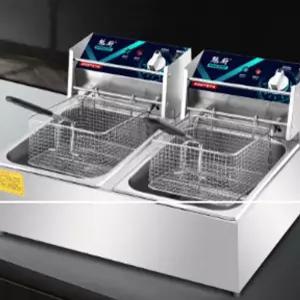 대용량 전기 튀김기 핫도그 돈까스 영업용 식당 후라이드 메이커