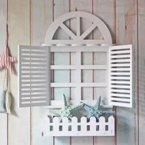 가짜 창문 인테리어 벽장식 카페 빈티지 프레임 촬영 장식품