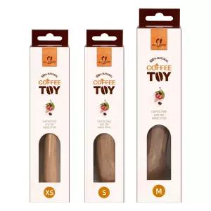 펫더맨 천연 강아지우드스틱 커피나무 이갈이 장난감 토이