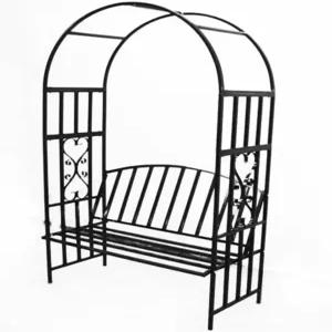 철제 벤치 아치 가든 선반 인테리어 북유럽