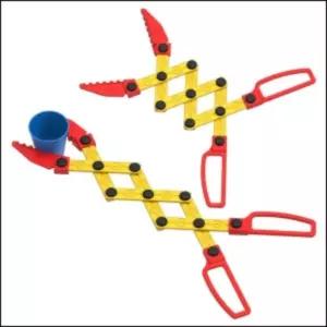 가제트 관절 로봇팔 만들기 집게손 장난감 늘어나는 악어집게 3관절 굴삭기의원리 DIY