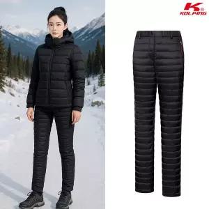 [아웃도어스/콜핑]콜핑 여성 겨울 보온 덕다운 패딩 등산 바지 KSC954FP8W