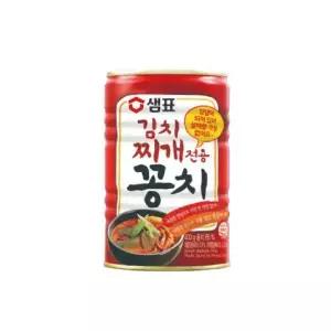 샘표 김치찌개용 꽁치 통조림 400g x 4개
