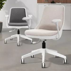 a32 바퀴의자 팔걸이 에펠 플라스틱사출 철제 상담실 카페 북유럽