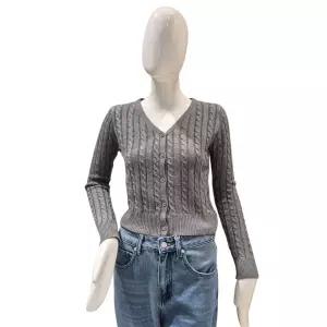 [롯데백화점]파파야 꽈배기 브이넥 가디건(PNPRCD002C)